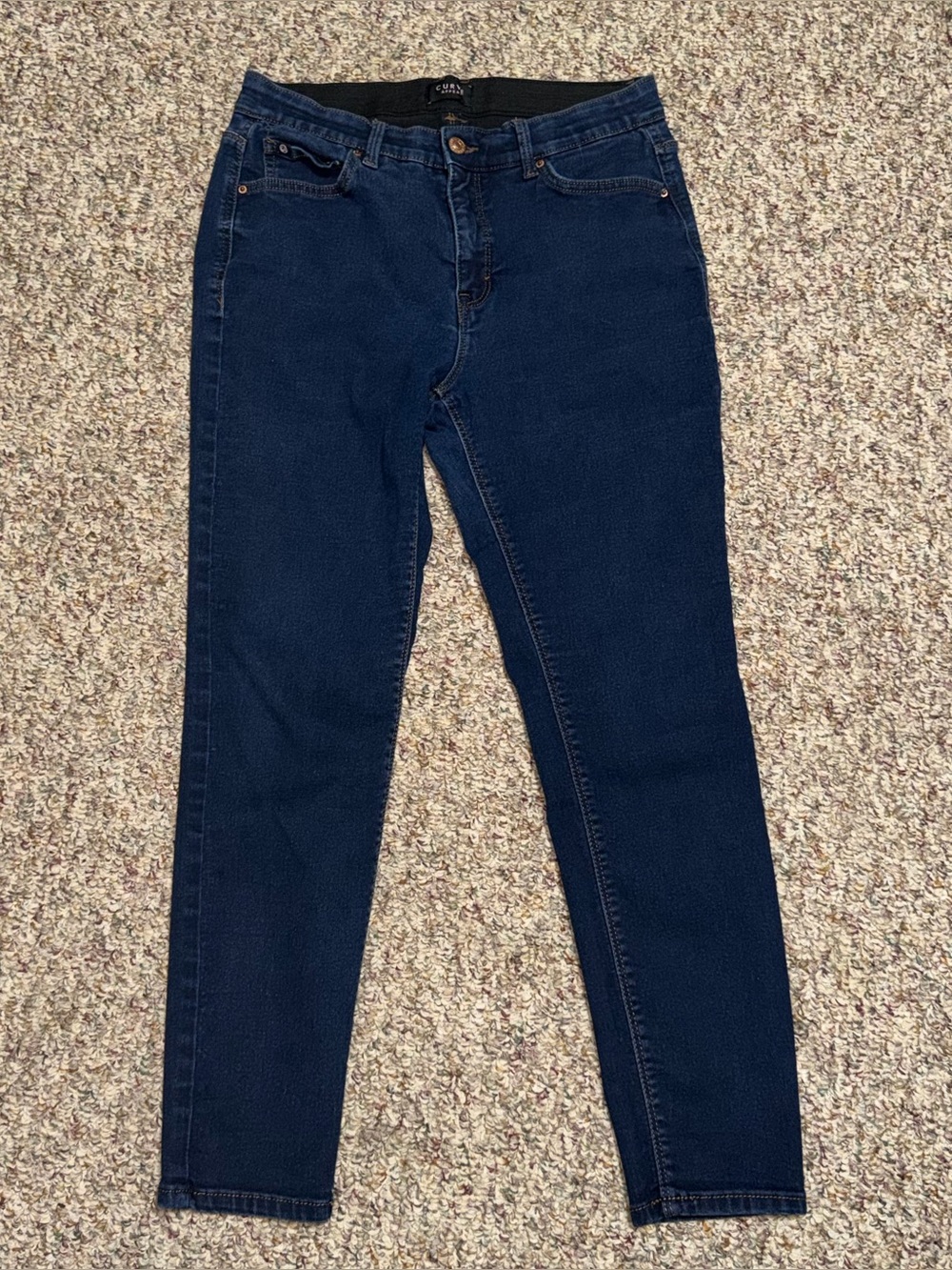 Women's size 10 jeggings Navy High-Rise Skinny Jeans - Women